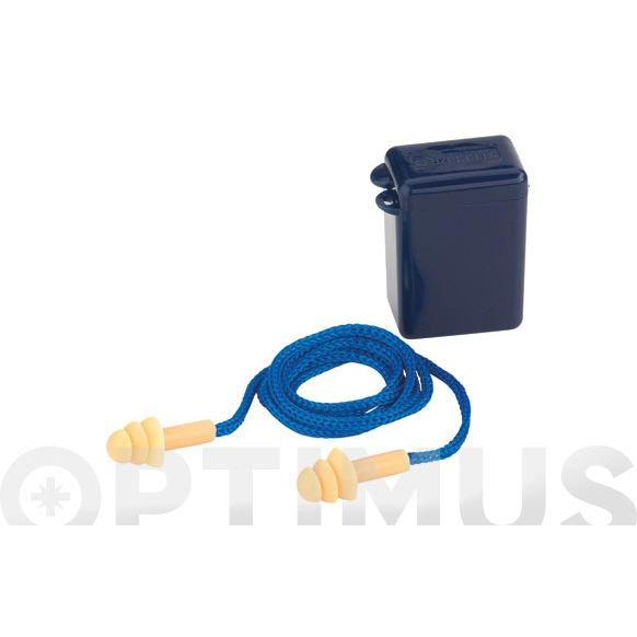 TAPON AUDITIVO REUTILIZABLE FIT BASIC CON CORDON SNR 25 DB 1988-TRCE MARCA