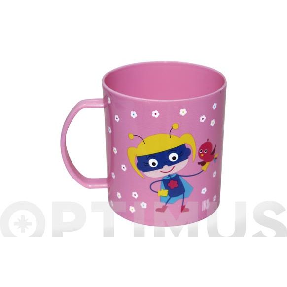 TAZA CON DISE&Ntilde;O INFANTIL SNACK RICO SURTIDOS