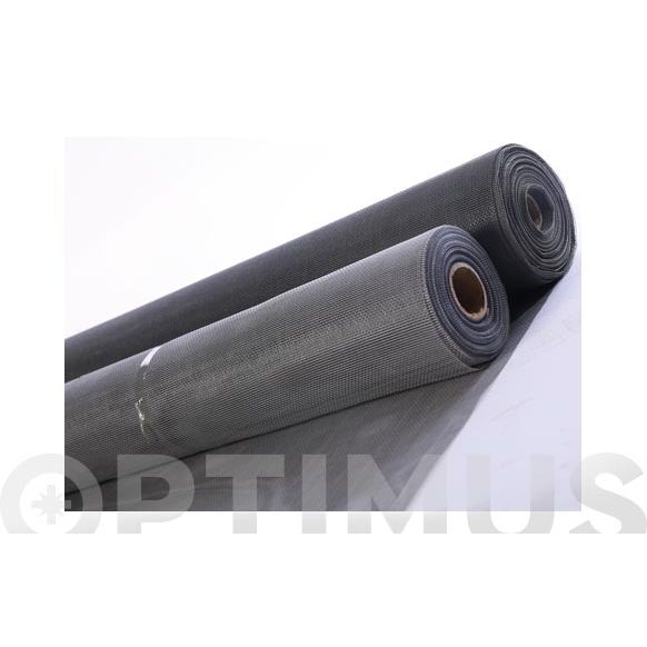 TELA MOSQUITERA FIBRA VIDRIO GRIS 1.50 X 30 MT .