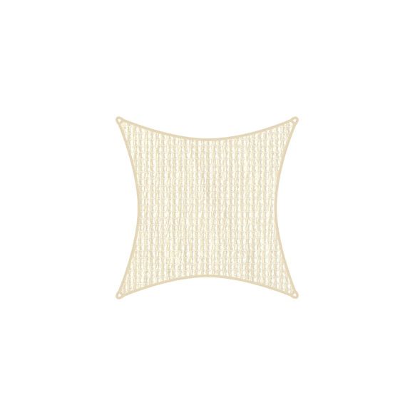 TOLDO VELA SOMBREO CUADRADO EVERYDAY SAIL 180 GR 3,6 X 3,6 M MARFIL
