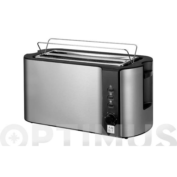 TOSTADOR DOS RANURAS LARGAS INOX 1500 WT AMBIT