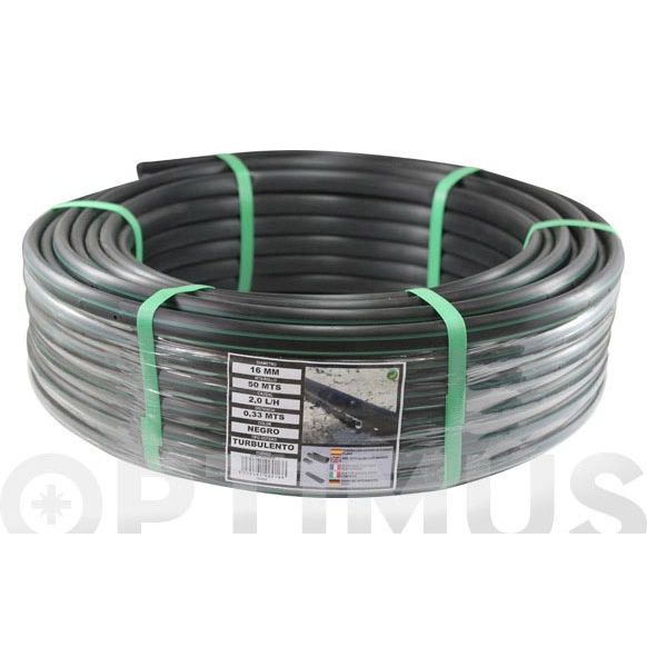 TUBERIA PARA GOTEO &Oslash; 16 MM. 25 M. MARRON CON GOTEROS INTEGRADOS CADA 33 CM. ALTADEX