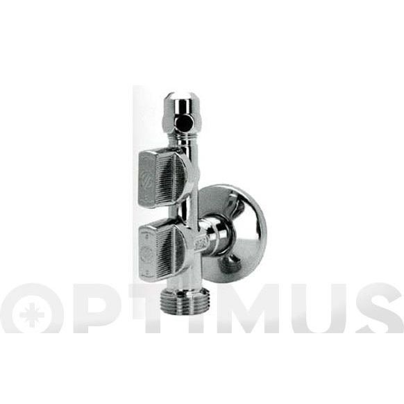 VALVULA ESCUADRA A-80 COMBI 1/2 X 3/4 X 3/8 COMB5MAC S/TUERCA ARCO