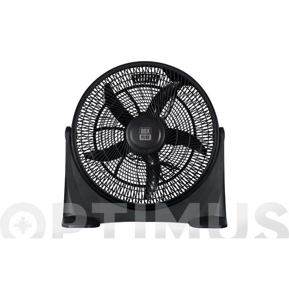 VENTILADOR BOX FAN &Oslash; 50 CM 90 WT ORIENTABLE 90&ordm; NEGRO BOXPLUS 