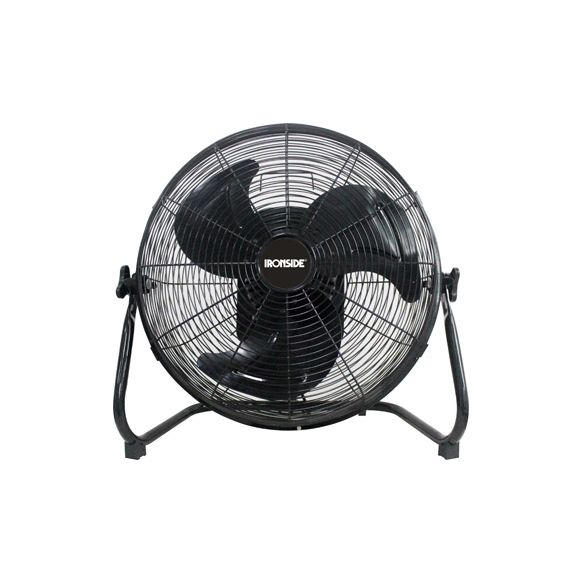 VENTILADOR DE SUELO INDUSTRIAL &Oslash; 35 CM 45 WT OSCILANTE NEGRO IRONSIDE