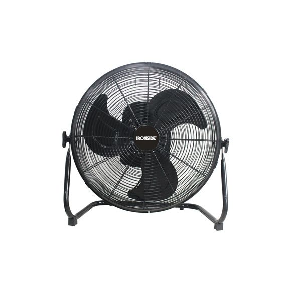 VENTILADOR DE SUELO INDUSTRIAL &Oslash; 45 CM 70 WT OSCILANTE INTERNO NEGRO IRONSIDE
