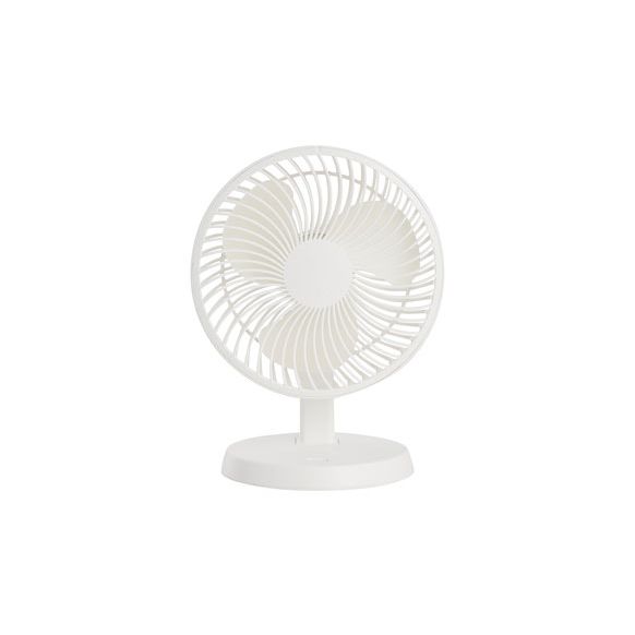 VENTILADOR SOBREMESA 5 WT - &Oslash; 17 CM - BLANCO CON USB NON