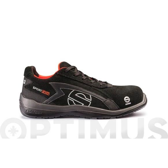 ZAPATO DE SEGURIDAD S3 SPORT EVO TALLA 44 (REF. 07516-44-NRNR) SPARCO