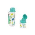 BOTELLA INFANTIL TRITAN 7 X 7 X 19CM 400 ML- DINO