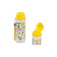 BOTELLA INFANTIL TRITAN 7 X 7 X 19CM 400 ML-ANIMALS