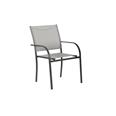 SILLON ACERO TEXTILENE GRIS CLARO