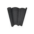 CA&Ntilde;IZO PVC DOBLE CARA 14 MM 1 X 3 M ANTRACITA