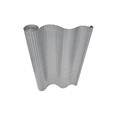 CA&Ntilde;IZO PVC REFORZADO 2 TABIQUES 19 MM 1 X 3 M GRIS