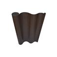 CA&Ntilde;IZO PVC REFORZADO 2 TABIQUES 19 MM 1,5 X 3 M CHOCOLATE