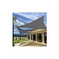 TOLDO VELA SOMBREO TRIANGULAR IMPERMEABLE POLIESTER 5 X 5 X 5 M ANTRATICA