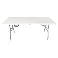MESA MULTIUSO COLECTIVIDAD PLEGABLE 180 X 74 H X 74 CM