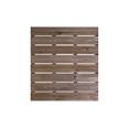 LOSETA MADERA RANURADA MAYA 100 X 100 CM MARRON