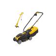 CORTACESPED ELECTRICO 1300 W + CORTABORDES 250 W ANCHO CORTACESPED 32 CM