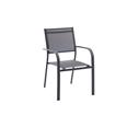 SILLON ALUMINIO TEXTILENE 4X4 ANTRACITA