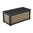 ARCON DE RESINA IMITACION MADERA WALNUT 454 L 70X145X60CM