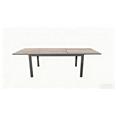 MESA ALUMINIO TABLERO DPC EXTENSIBLE 165-261X100 CM