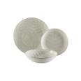 VAJILLA PORCELANA 18PZS DECORADA AYLEN GRIS