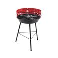 BARBACOA CARBON REDONDA 47X35X56CM