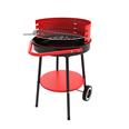 BARBACOA CARBON REDONDA CON RUEDAS 61X50X72 CM
