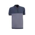 POLO ALGODON / ELASTANO FENIX GRIS / MARINO TALLA XL