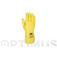 GUANTE DE L&Aacute;TEX FLOCADO LIGERO "NOVA 38" COLOR AMARILLO 62138 TALLA 8/8'5 JUBA
