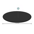 COBERTOR DE PVC PARA PISCINA REDONDA  &Oslash; 244 CM