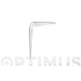 ESCUADRA SOPORTE ACERO MODELO 1 BLANCO 150 X 125 MM AMIG