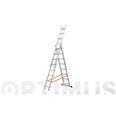 ESCALERA ALUMINIO TRIPLE COMBINADA 3 X 9 PELDA&Ntilde;OS KYLATE 
