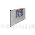 MOSQUITERA EXTENSIBLE FIBRA VIDRIO 50 CM ALTO X 40A50 CM DE ANCHO BRONCE -J-