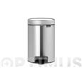 CUBO PEDAL NEW ICON 3 LT ACERO MATE ANTI-HUELLAS BRABANTIA