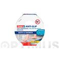 CINTA ANTIDESLIZANTE BA&Ntilde;O ANTI-SLIP 5M X 25MM TRANSPARENTE TESATAPE