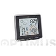 ESTACION METEO DIGITAL NEGRO CON 3  SENSORES DE TEMPERATURA INTERIOR Y EXTERIOR HERTER 