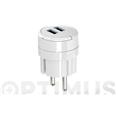 ADAPTADOR DOBLE USB 2,1 AmP ELECTRALINE
