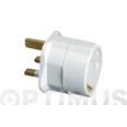 ADAPTADOR INGLES EUROPEO 10 AMP 250 VO FAMATEL 