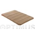ALFOMBRA PARA BA&Ntilde;O BEIGE TATAY (MODELO NUVOLA) (40X60CM) TATAY