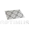 ALFOMBRA VINILICA CROMA 45X75 CM BCN GRISES
