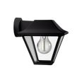 APLIQUE DESCENDENTE ALPENGLOW NEGRO IP 44 SIN BOMBILLA