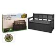ARCON BANCO RESINA ANTRACITA 130 X 60 X 85 CM