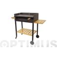 BARBACOA CARBON 88 X 68 X 40CM ZORRO