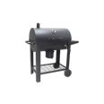 BARBACOA CARBON BARRIL CON MESA AUXILIAR 116 X 58 X 118 CM