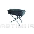BARBACOA CARBON PLEGABLE 50X45X26 CM