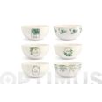 BOL NEW BONE CHINA HOJAS 60 CL - SURTIDO PENGO