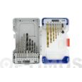 BROCAS ESTUCHE MIXTO 16 PIEZAS HSS-HORMIGON + MADERA + AVELLANADOR TIVOLY
