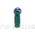 CABLE ACERO PLASTIFICADO 3,5MM 15 MT VERDE KYLATE 