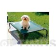 CAMA MASCOTA 'S' VERDE  90X55X20CM HASTA 15KG